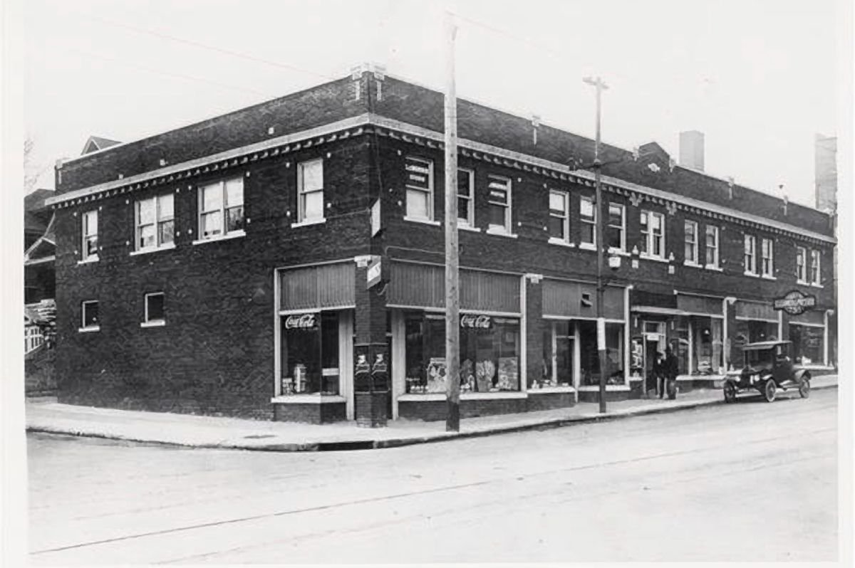 Historic exterior of the Laugh-O-Gram Studio
